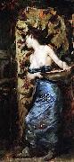 Julius LeBlanc Stewart Femme Mi-Nue oil painting artist